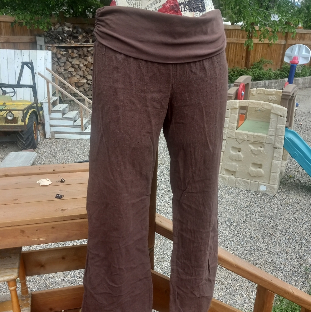 Linen feel lounge pants